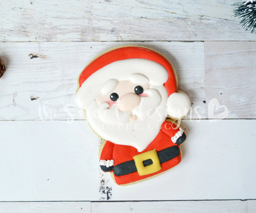 Cookie Cutters - Santa 2018 - Cookie Cutter - Sweet Designs Shoppe - - 2018, ALL, Christmas, Christmas / Winter, Christmas Cookies, Cookie Cutter, Promocode, Santa Claus