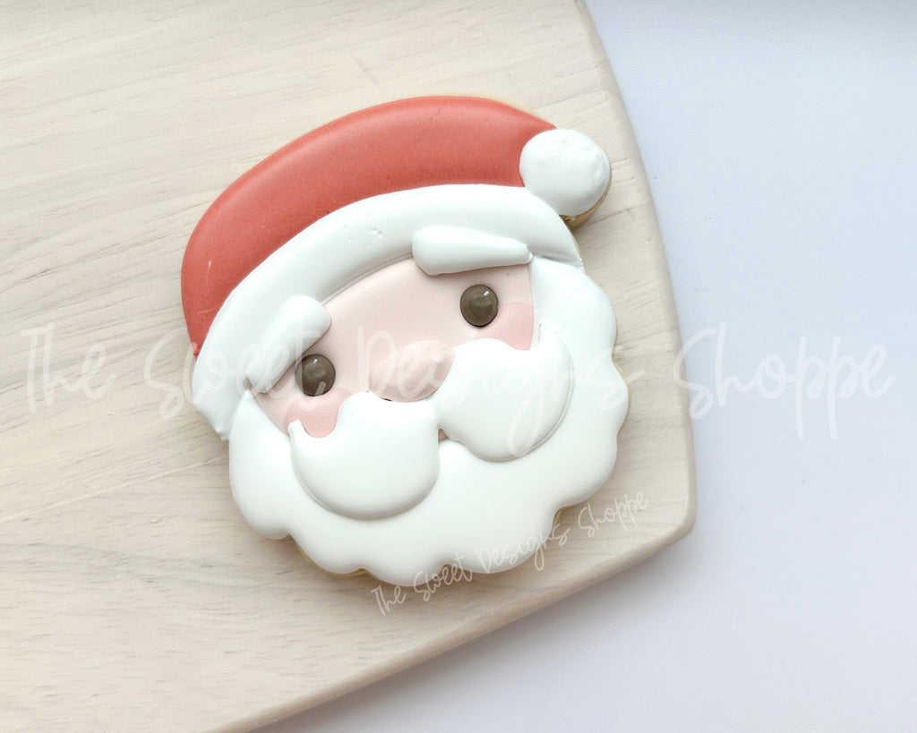 Cookie Cutters - Santa Face 2016 V2 - Cookie Cutter - The Sweet Designs Shoppe - TSDS - - ALL,Christmas,Christmas / Winter,Cookie Cutter,Face,Promocode,Santa Claus,Winter