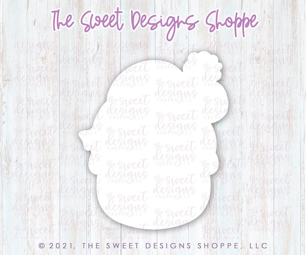 Cookie Cutters - Santa Face 2021 - Cookie Cutter - The Sweet Designs Shoppe - TSDS - - ALL,Christmas,Christmas / Winter,Christmas Cookies,Cookie Cutter,home,Promocode,STL
