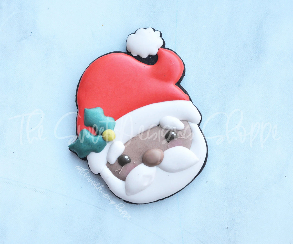 Cookie Cutters - Santa Face 2021 - Cookie Cutter - The Sweet Designs Shoppe - TSDS - - ALL,Christmas,Christmas / Winter,Christmas Cookies,Cookie Cutter,home,Promocode,STL
