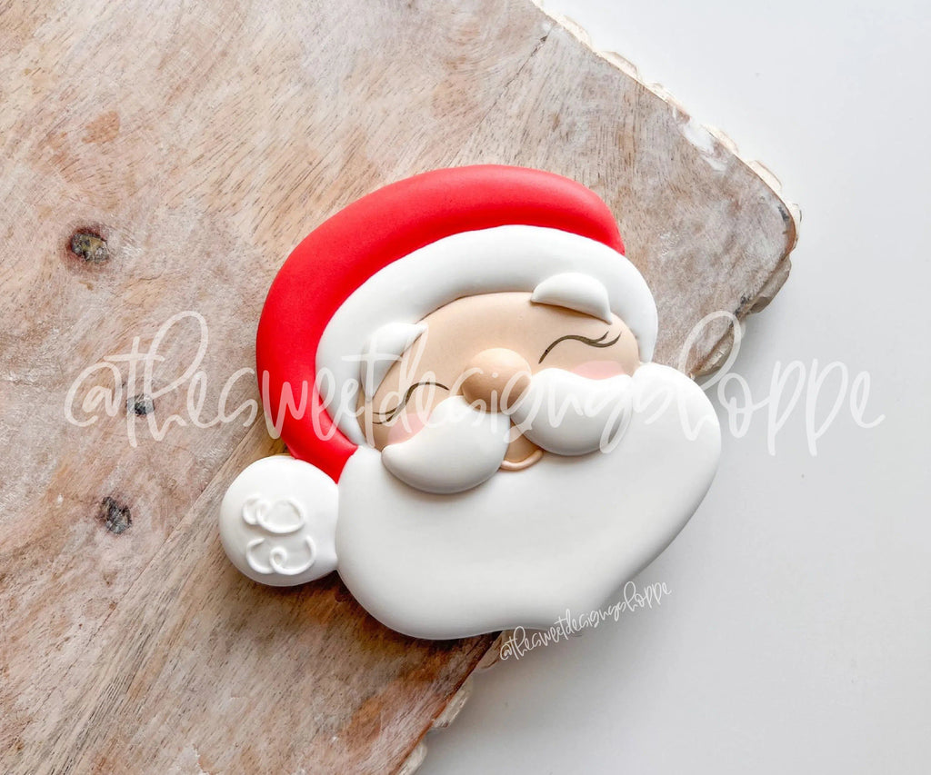 Cookie Cutters - Santa Face Favorite - Cookie Cutter - The Sweet Designs Shoppe - TSDS - - ALL,Christmas,Christmas / Winter,Christmas Cookies,ChristmasTop15,Cookie Cutter,cookie cutters,Promocode,Santa Claus,STL,Winter