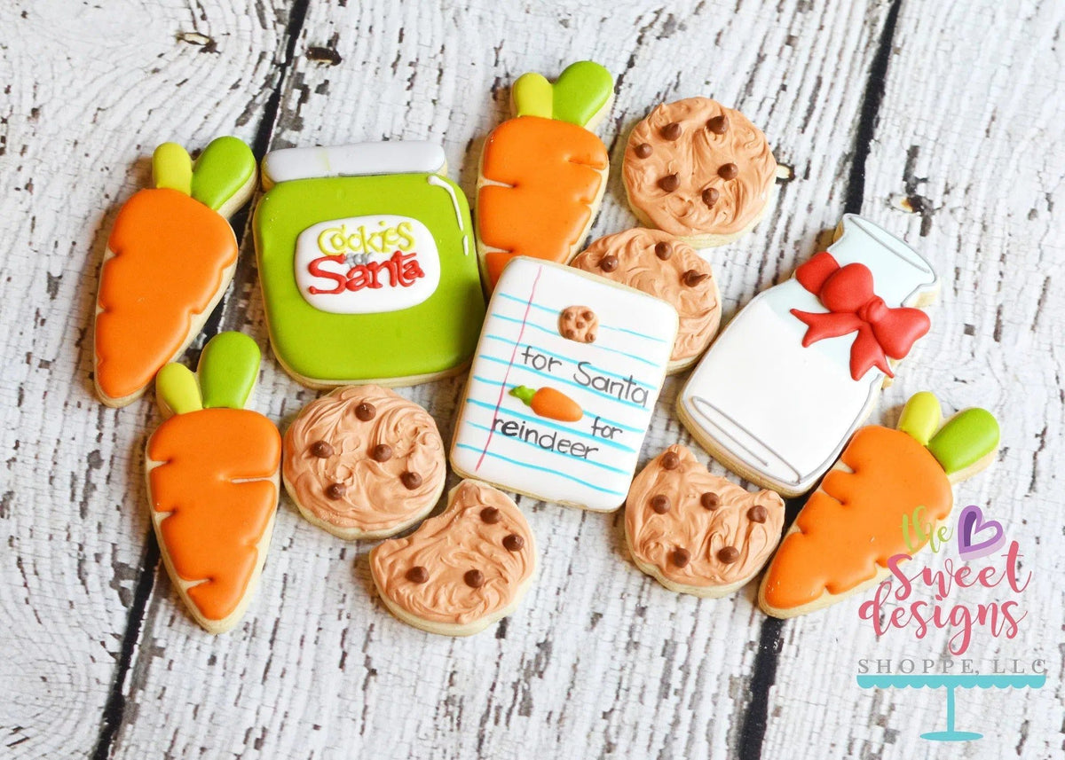 Cookie Cutters - Santa got the Cookie V2 - Cookie Cutter - The Sweet Designs Shoppe - TSDS - - ALL,Christmas,Christmas / Winter,cookie,Cookie Cutter,Decoration,Food,Food & Beverages,Promocode,Rudolph,santa,STL,v2,Winter