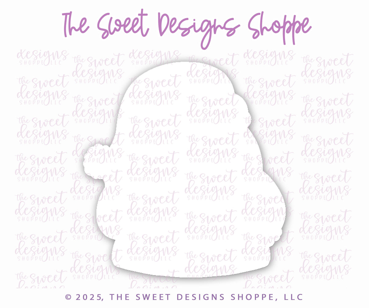 Cookie Cutters - Santa with Cookie & Holly Jolly Plaque Cookie Cutter Set - Set of 2 - Cookie Cutters - The Sweet Designs Shoppe - TSDS - - ALL,Christmas,Christmas / Winter,claus,clause,Cookie Cutter,PLAQUES HANDLETTERING,Promocode,regular sets,Santa,Santa Claus,Santa Face,set,STL
