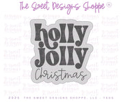 Cookie Cutters - Santa with Cookie & Holly Jolly Plaque Cookie Cutter Set - Set of 2 - Cookie Cutters - The Sweet Designs Shoppe - TSDS - - ALL,Christmas,Christmas / Winter,claus,clause,Cookie Cutter,PLAQUES HANDLETTERING,Promocode,regular sets,Santa,Santa Claus,Santa Face,set,STL