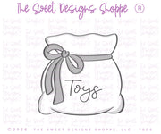 Cookie Cutters - Santa's 2026 Toy Sack - Cookie Cutter - The Sweet Designs Shoppe - TSDS - - ALL,Christmas,Christmas / Winter,christmas 2026,Cookie Cutter,new,Promocode,Sack,santa sack,santa's 2026 toy sack,STL,toy sack