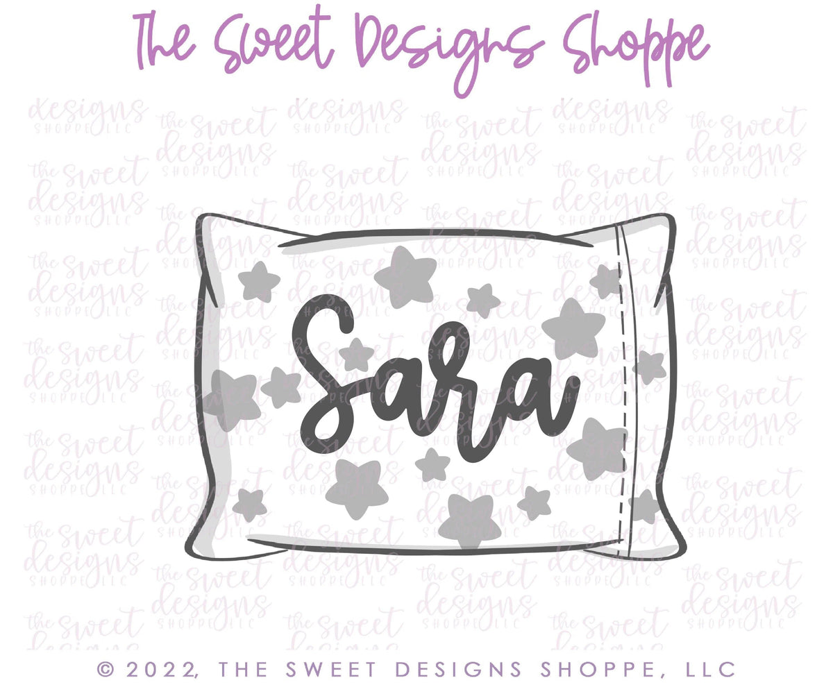 Cookie Cutters - Santa's Pillow Case - Cookie Cutter - The Sweet Designs Shoppe - TSDS - - ALL,Christmas,Christmas / Winter,Christmas Cookies,Cookie Cutter,Pillow,Plaque,Plaques,Promocode,Santa,Santa Claus,STL