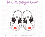 Cookie Cutters - Santa's Slippers - Cookie Cutter - The Sweet Designs Shoppe - TSDS - - ALL,Christmas,Christmas / Winter,Cookie Cutter,Pajama,Plaque,Promocode,Santa,Santa Claus,Slippers,STL