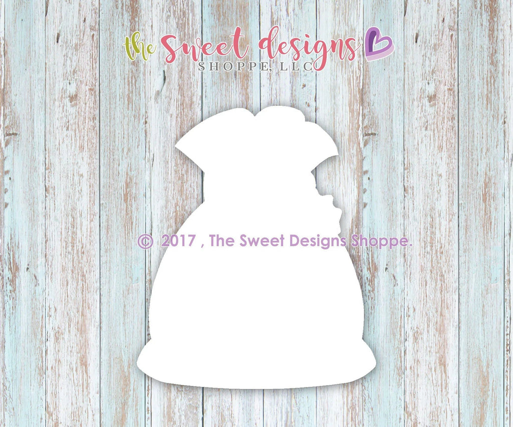 Cookie Cutters - Santa's Toy Bag V2 - Cookie Cutter - The Sweet Designs Shoppe - TSDS - - ALL,Christmas,Christmas / Winter,cookie,Cookie Cutter,Decoration,Gifts,Promocode,Sack,Santa,Winter