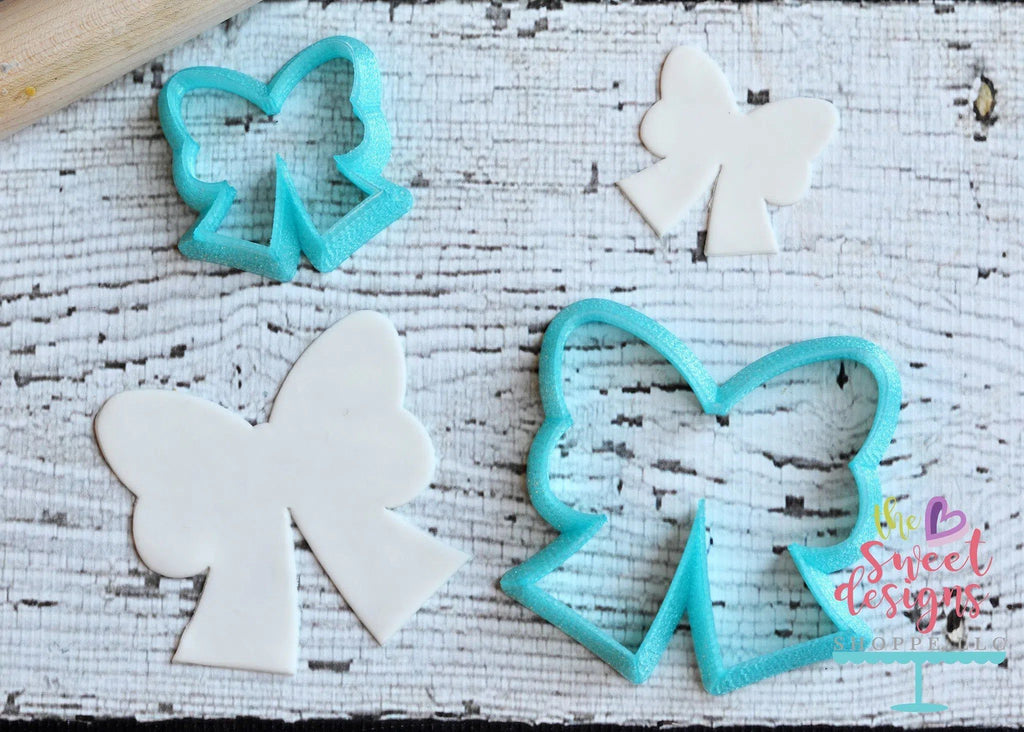 Cookie Cutters - Sara's Bow v2- Cookie Cutter - Sweet Designs Shoppe - - Accesories, ALL, Bow, Clothing / Accessories, Cookie Cutter, Customize, Promocode, Valentines