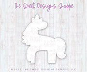 Cookie Cutters - Sara's Turning Unicorn - Cookie Cutter - The Sweet Designs Shoppe - TSDS - - ALL,Birthday,Cookie Cutter,Fantasy,kid,kids,Kids / Fantasy,Promocode,STL