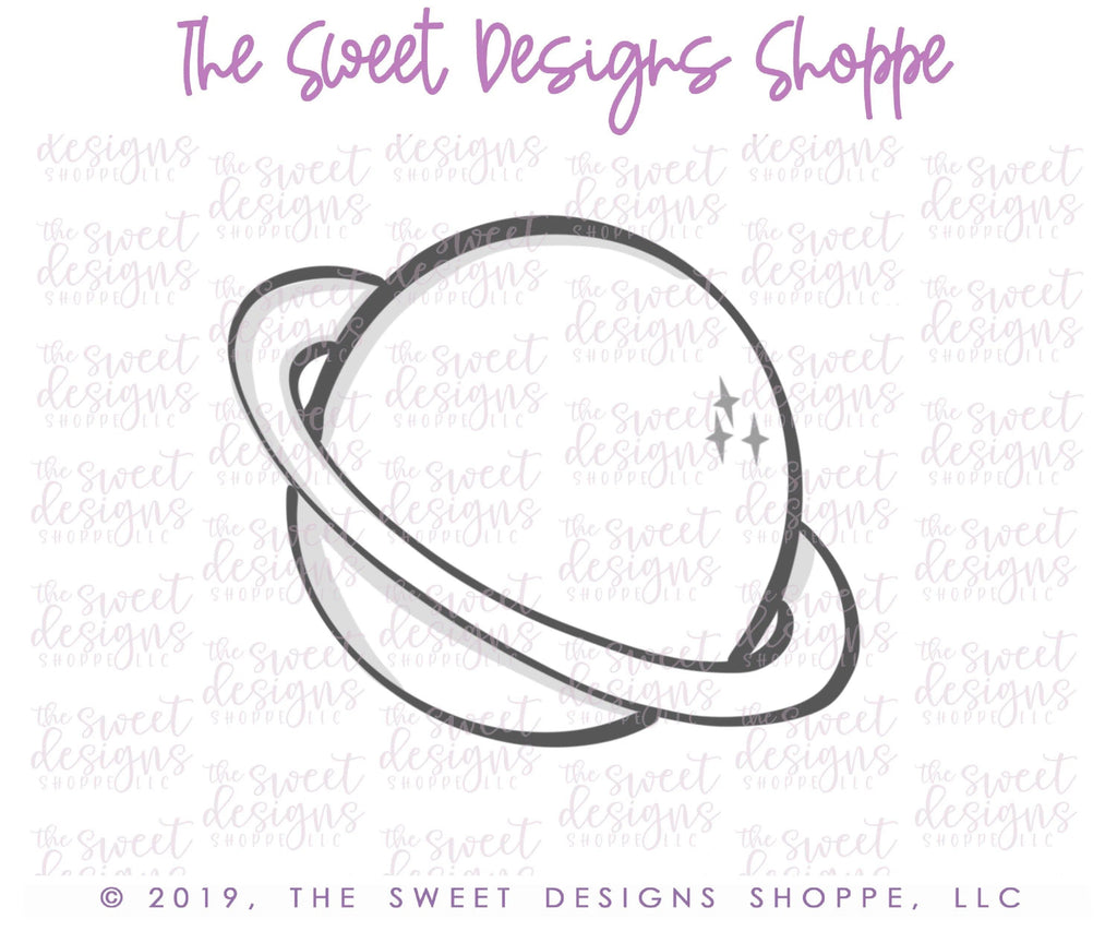 Cookie Cutters - Saturn - Cookie Cutter - The Sweet Designs Shoppe - - 2018, ALL, constellations, Cookie Cutter, Miscellaneous, Promocode, space, Valentine's, valentines collection 2018