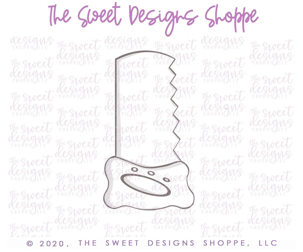Cookie Cutters - Saw v2- Cookie Cutter - The Sweet Designs Shoppe - TSDS - - ALL,Cookie Cutter,dad,Father,father's day,grandfather,Hobbies,Home,mother,Mothers Day,Promocode,tools