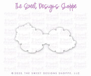 Cookie Cutters - Scallop Groovy Sunglasses - Cookie Cutter - The Sweet Designs Shoppe - TSDS - - Accesories,Accessories,accessory,ALL,Clothing / Accessories,Cookie Cutter,dad,Father,father's day,grandfather,groovy,MOM,Mom Plaque,mother,mothers DAY,Promocode,STL,sunglasses