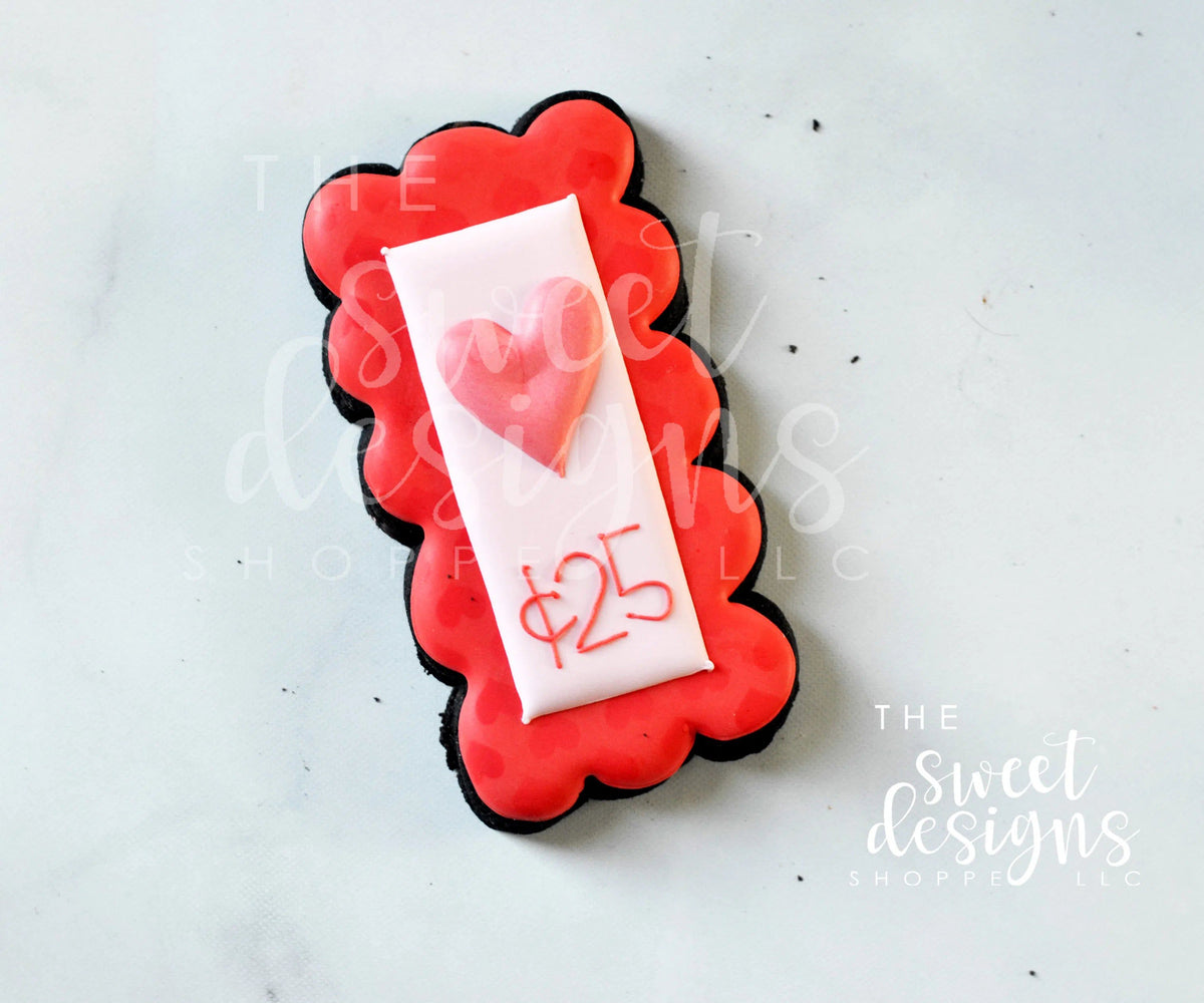 Cookie Cutters - Scallop Tall Stamp - Cookie Cutter - The Sweet Designs Shoppe - TSDS - - ALL,Cookie Cutter,Love,Promocode,Valentines