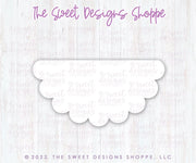 Cookie Cutters - Scalloped Fan Flag - Cookie Cutter - The Sweet Designs Shoppe - TSDS - - 4th,4th July,4th of July,ALL,Banner,Birthday,Cookie Cutter,fourth of July,Independence,New Year,Patriotic,Patriotric,Plaque,Plaques,PLAQUES HANDLETTERING,Promocode,STL,USA