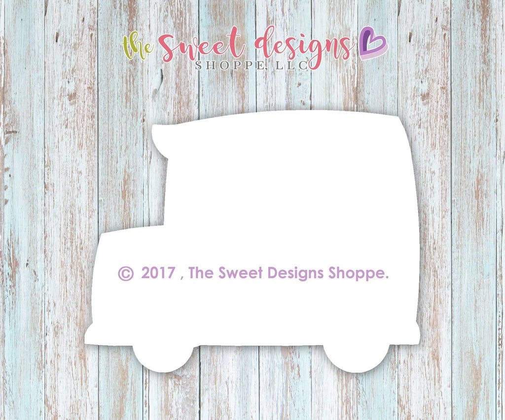 Cookie Cutters - School Bus V2 - Cookie Cutter - The Sweet Designs Shoppe - TSDS - - ALL,art,back to school,Cookie Cutter,Grad,graduations,kids,Kids / Fantasy,Promocode,School,School / Graduation,transportation