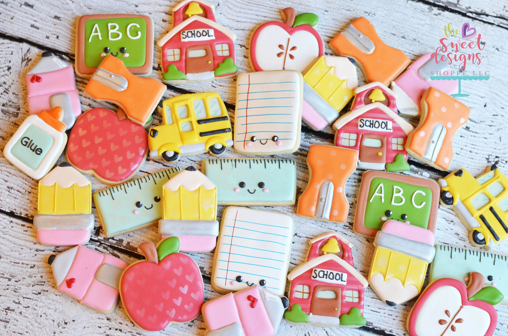 Cookie Cutters - School Bus V2 - Cookie Cutter - The Sweet Designs Shoppe - TSDS - - ALL,art,back to school,Cookie Cutter,Grad,graduations,kids,Kids / Fantasy,Promocode,School,School / Graduation,transportation