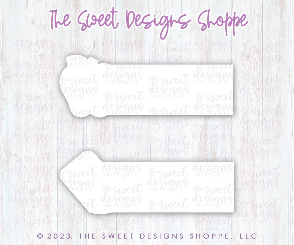Cookie Cutters - School Name Plates Cookie Cutter Set - 2 Piece Set - Cookie Cutters - The Sweet Designs Shoppe - TSDS - - ALL,back to school,Cookie Cutter,Promocode,regular sets,School,School / Graduation,School Bus,school supplies,set,sets,STL,Teacher,Teacher Appreciation