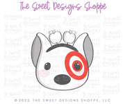 Cookie Cutters - School Shopping Dog Face - Cookie Cutter - The Sweet Designs Shoppe - TSDS - - ALL,Animal,Animals,Animals and Insects,back to school,Cookie Cutter,dog,dog face,dogface,Misc,Miscelaneous,Miscellaneous,Promocode,School,School / Graduation,STL,target,Teacher,Teacher Appreciation