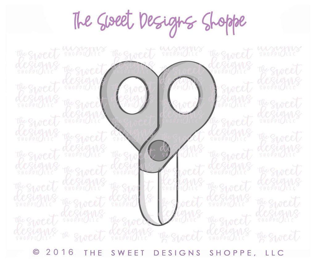 Cookie Cutters - Scissors V2 - Cookie Cutter - The Sweet Designs Shoppe - - ALL, back to school, Cookie Cutter, Grad, graduations, Promocode, School, School / Graduation