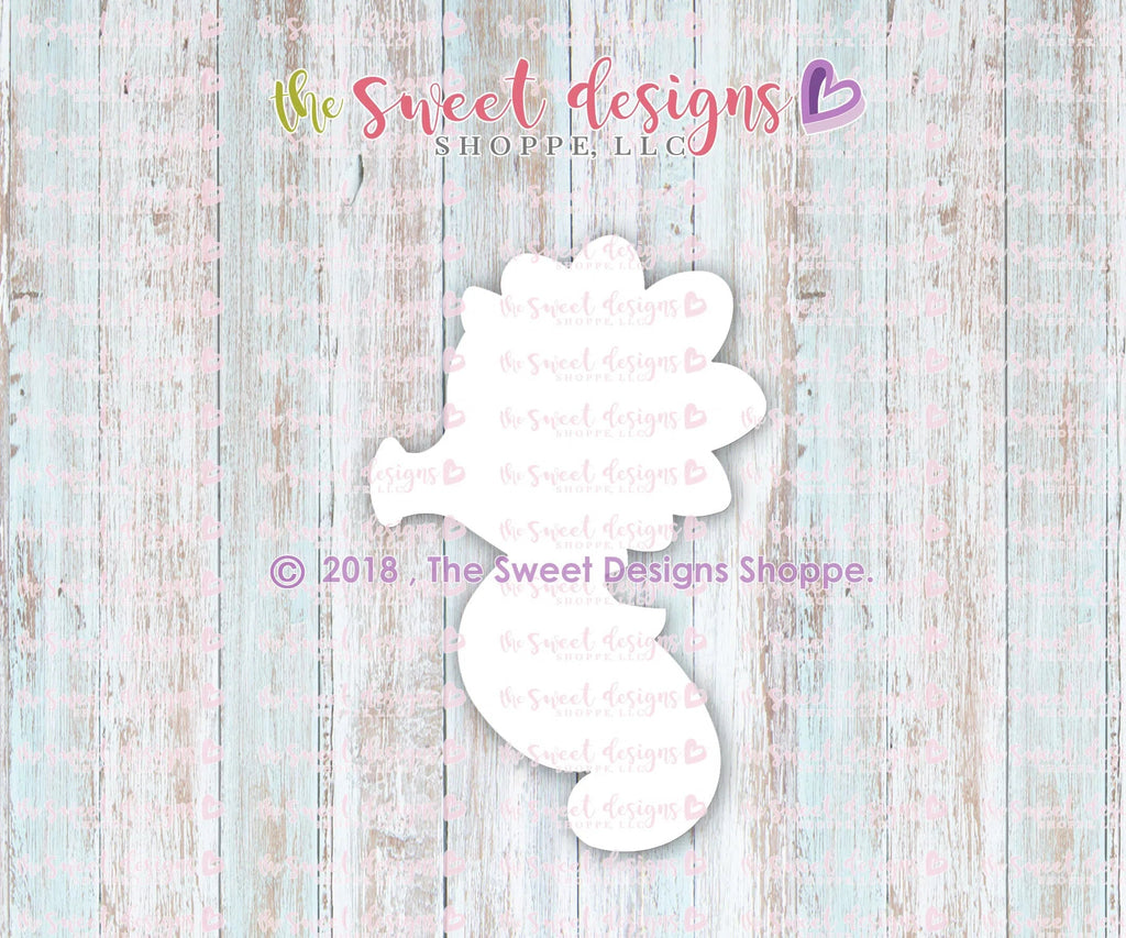 Cookie Cutters - Seahorse - Cutter - Sweet Designs Shoppe - - ALL, Animal, Animals, beach, Cookie Cutter, Fantasy, Promocode, sand, summer, under the sea
