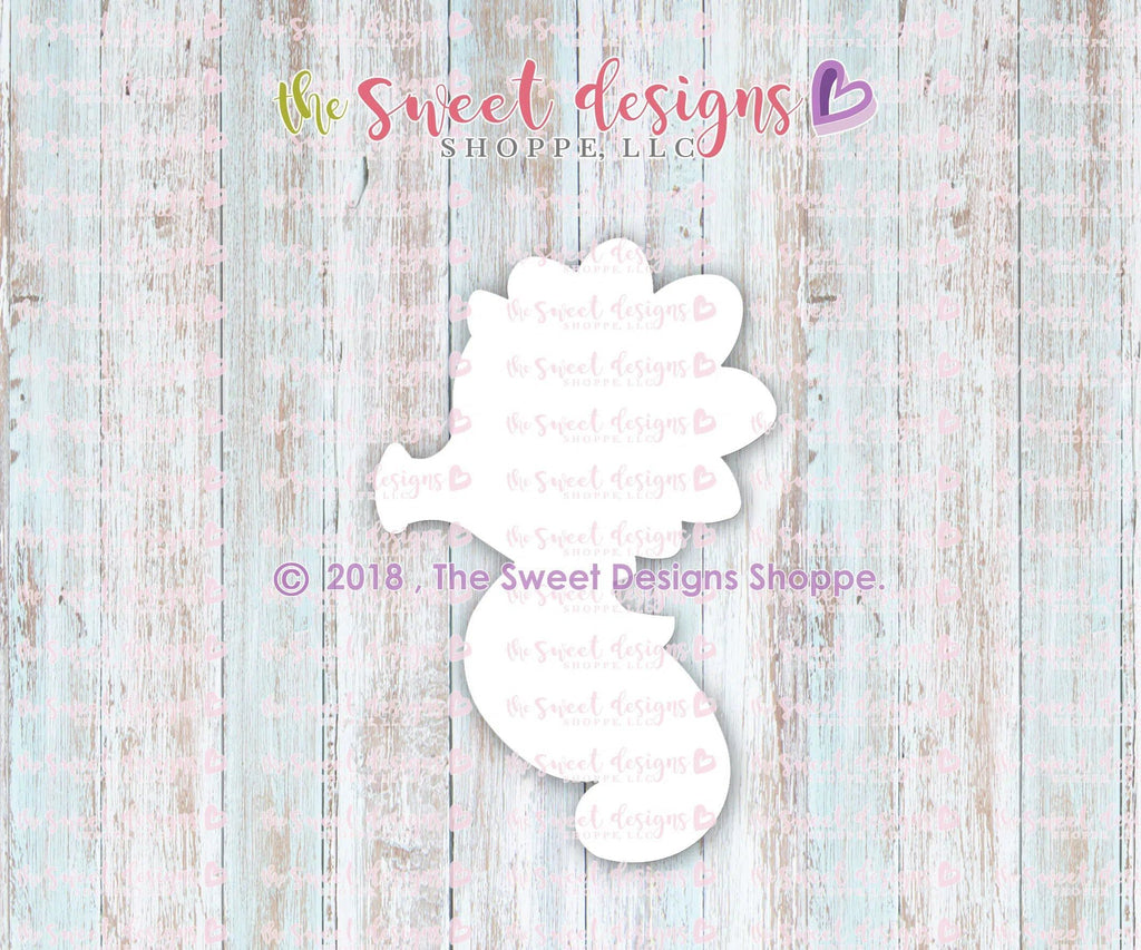 Cookie Cutters - Seahorse - Cookie Cutter - The Sweet Designs Shoppe - TSDS - - ALL,Animal,Animals,beach,Cookie Cutter,Fantasy,Promocode,sand,STL,summer,under the sea