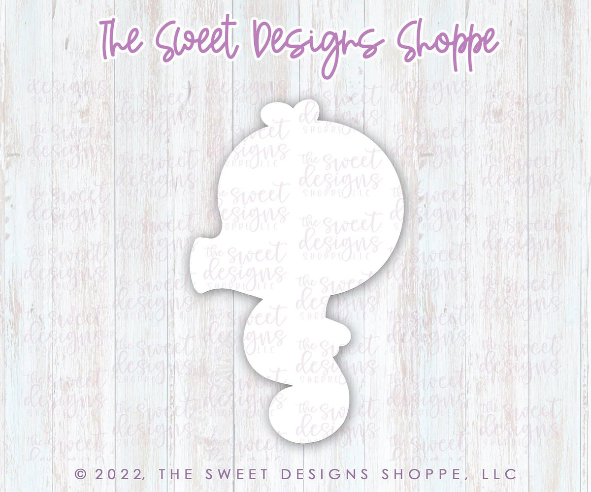 Cookie Cutters - Seahorse with Rolled Front - Cookie Cutter - The Sweet Designs Shoppe - TSDS - - ALL,Animal,Animals,Cookie Cutter,Lady Milk Stache,Lady MilkStache,LadyMilkStache,ocean,Promocode,sea,seahorse,STL,Summer,under the sea