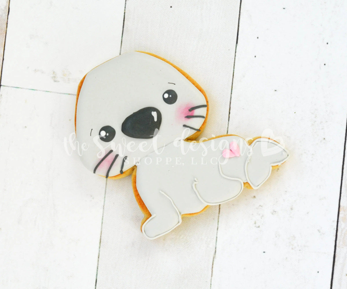 Cookie Cutters - Seal - Cookie Cutter - The Sweet Designs Shoppe - TSDS - - ALL,Animal,Animals,Cookie Cutter,Promocode,STL,summer,under the sea,Valentines