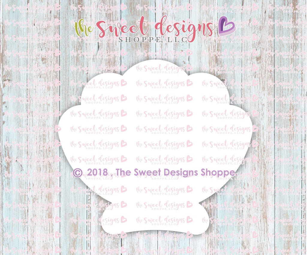 Cookie Cutters - Seashell - Cookie Cutter - The Sweet Designs Shoppe - TSDS - - ALL,beach,Cookie Cutter,Ocean,Promocode,sand,Seashell,Shell,STL,summer,under the sea