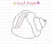 Cookie Cutters - Seashell Four - Cookie Cutter - The Sweet Designs Shoppe - TSDS - - ALL,beach,Cookie Cutter,Ocean,Promocode,sand,Seashell,Shell,STL,summer,under the sea