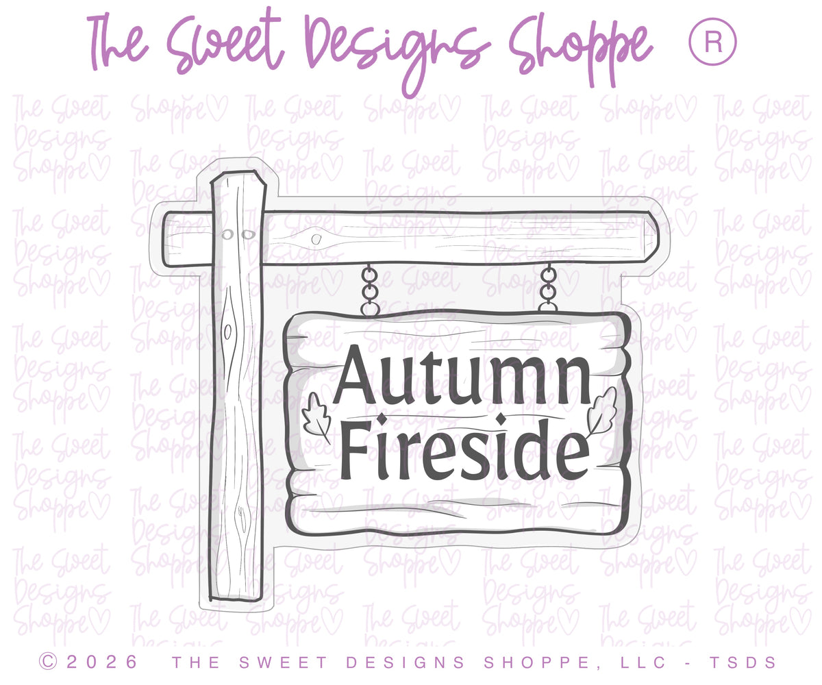 Cookie Cutters - Set for BellaDonna Cookies Class - Autumn Fireside - Set of 5 Cookie Cutters - Online Class not Included - The Sweet Designs Shoppe - TSDS - - ALL,BellaDonna,BellaDonna Cookies,belladonnacookies,campfire,Camping,Christmas / Winter,class,Cookie Cutter,Fall,Fall / Thanksgiving,Halloween / Fall / Thanksgiving,online,Promocode,regular sets,set,sets,STL,thanksgiving,Winter