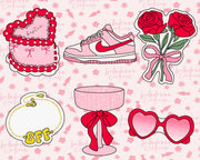 Cookie Cutters - Set for Belladonna Cookies Class - "Bestie Vibes. A Cookie Workshop" - Set of 6 Cookie Cutters - Online Class not Included - The Sweet Designs Shoppe - TSDS - - ALL,BellaDonna,BellaDonna Cookies,belladonnacookies,class,Cookie Cutter,galentine,Galentines,online,Promocode,regular sets,set,sets,STL,valentine,Valentines