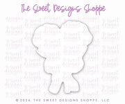 Cookie Cutters - Set for Belladonna Cookies Class - "Bestie Vibes. A Cookie Workshop" - Set of 6 Cookie Cutters - Online Class not Included - The Sweet Designs Shoppe - TSDS - - ALL,BellaDonna,BellaDonna Cookies,belladonnacookies,class,Cookie Cutter,galentine,Galentines,online,Promocode,regular sets,set,sets,STL,valentine,Valentines