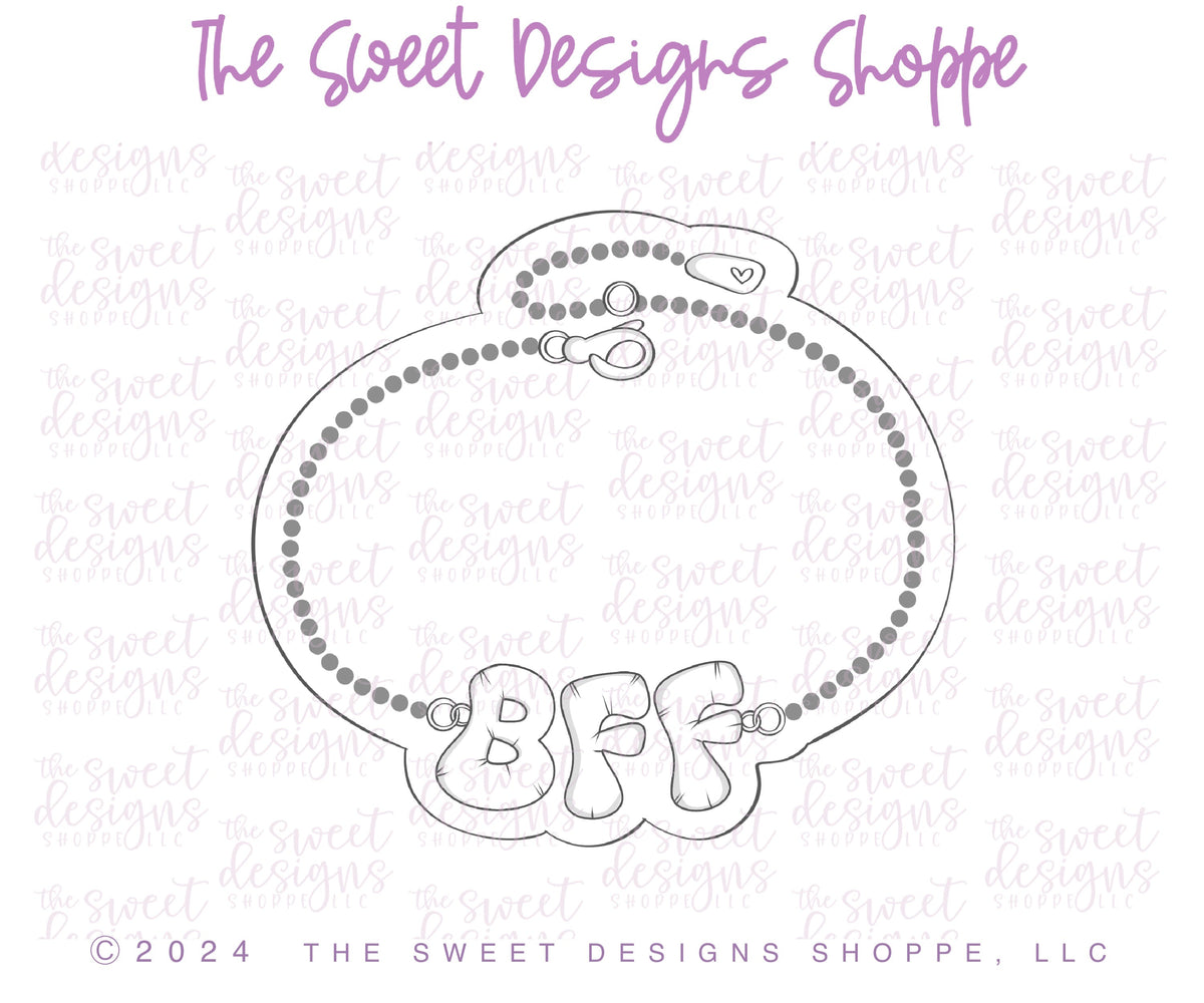 Cookie Cutters - Set for Belladonna Cookies Class - "Bestie Vibes. A Cookie Workshop" - Set of 6 Cookie Cutters - Online Class not Included - The Sweet Designs Shoppe - TSDS - - ALL,BellaDonna,BellaDonna Cookies,belladonnacookies,class,Cookie Cutter,galentine,Galentines,online,Promocode,regular sets,set,sets,STL,valentine,Valentines