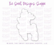 Cookie Cutters - Set for BellaDonna Cookies Class - Pretty in Pink Christmas - Set of 6 Cookie Cutters - Online Class not Included - The Sweet Designs Shoppe - TSDS - - ALL,BellaDonna,BellaDonna Cookies,belladonnacookies,CandyCane,Christmas,Christmas / Winter,Christmas Cookies,class,Cookie Cutter,online,Promocode,regular sets,Reindeer,Rudolph,Santa,Santa Claus,Santa Face,set,sets,STL