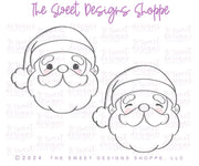 Cookie Cutters - Set for BellaDonna Cookies Class - Pretty in Pink Christmas - Set of 6 Cookie Cutters - Online Class not Included - The Sweet Designs Shoppe - TSDS - - ALL,BellaDonna,BellaDonna Cookies,belladonnacookies,CandyCane,Christmas,Christmas / Winter,Christmas Cookies,class,Cookie Cutter,online,Promocode,regular sets,Reindeer,Rudolph,Santa,Santa Claus,Santa Face,set,sets,STL
