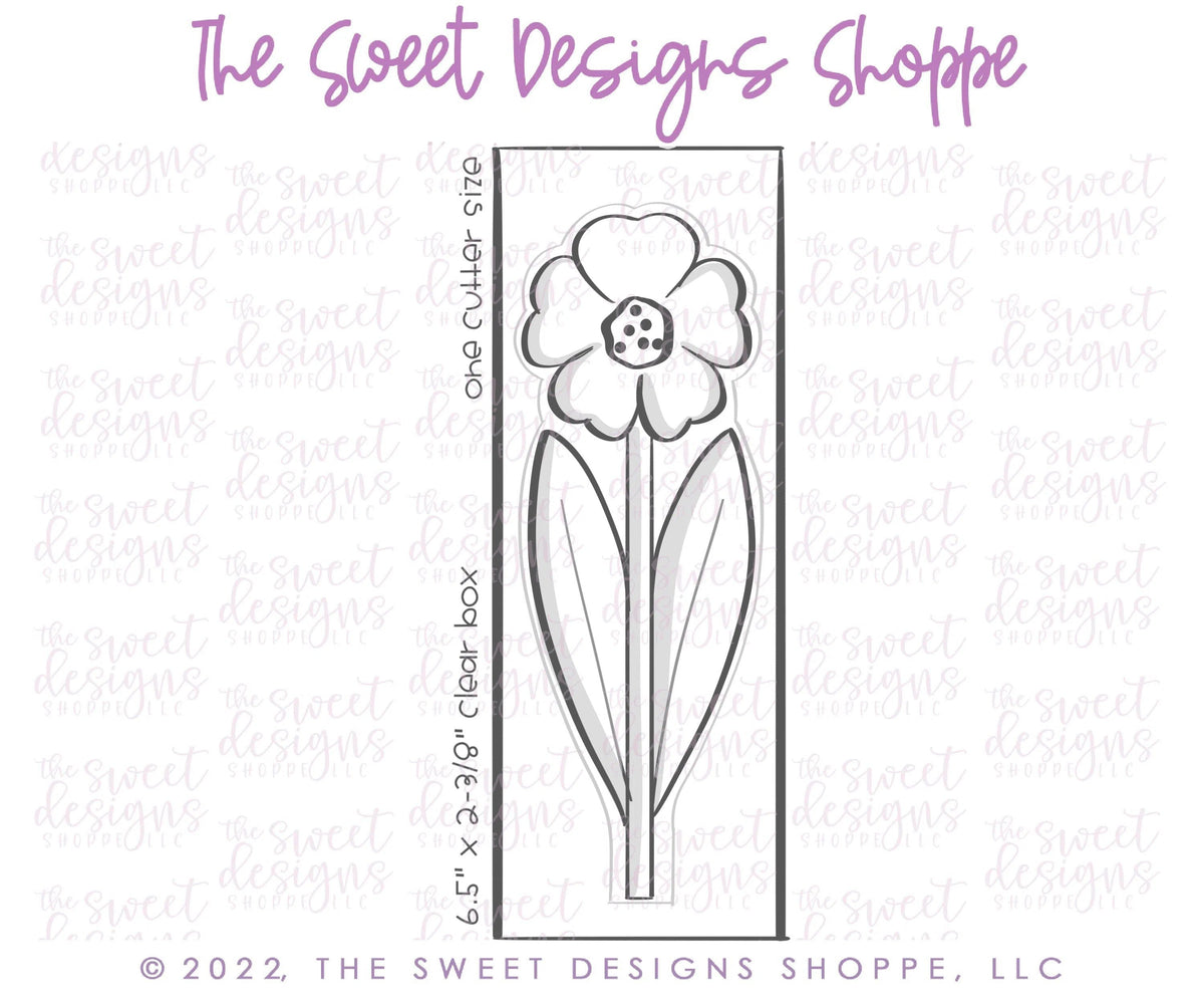 Cookie Cutters - Set of Tall Bouquet Flowers - Set of 3 - Cookie Cutters - The Sweet Designs Shoppe - TSDS - - 5with25,ALL,Cookie Cutter,Easter / Spring,Grad,Graduation,graduations,Mini Set,Mini Sets,MOM,mother,Mothers Day,Nurse Appreciation,Promocode,regular sets,School / Graduation,set,sets,Spring,STL,Teacher,Teacher Appreciation,teaching partners,valentine,Valentine's