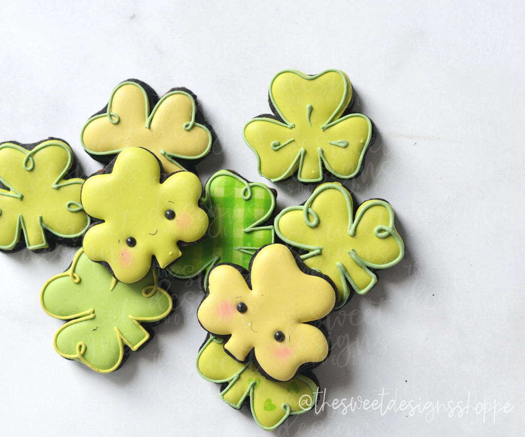Cookie Cutters - Shamrock - Cookie Cutter - Sweet Designs Shoppe - - 2019, ALL, celebration, Clover, Cookie Cutter, Holiday, Nature, patrick, patrick's, Promocode, ST PATRICK, St. Pat, St. Patricks