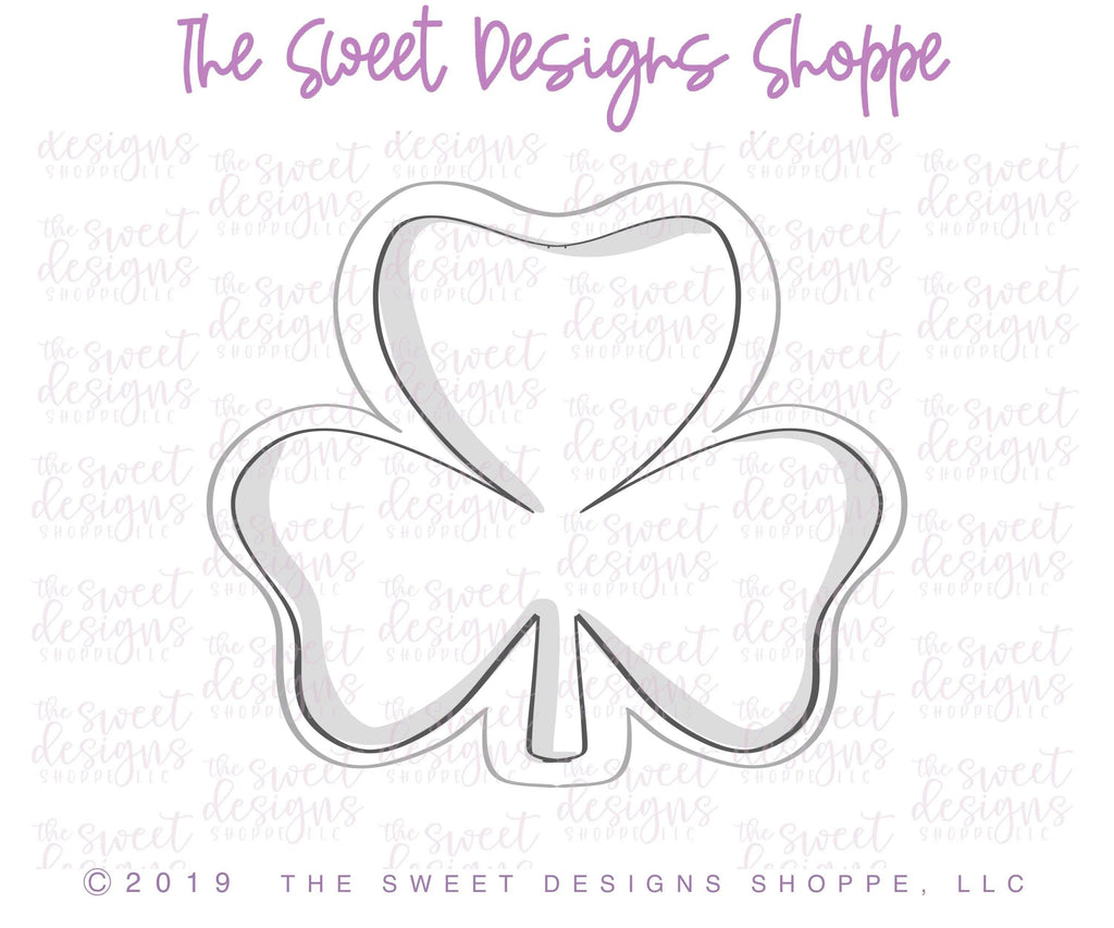 Cookie Cutters - Shamrock - Cookie Cutter - The Sweet Designs Shoppe - - 2019, ALL, celebration, Clover, Cookie Cutter, Holiday, Nature, patrick, patrick's, Promocode, ST PATRICK, St. Pat, St. Patricks