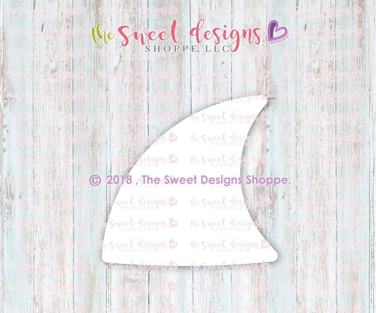 Cookie Cutters - Shark Fin - Cookie Cutter - The Sweet Designs Shoppe - TSDS - - ALL,Animal,Animals,beach,Birthday,Cookie Cutter,Fantasy,Promocode,STL,summer,under the sea