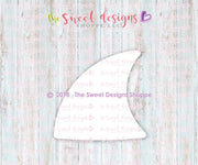 Cookie Cutters - Shark Fin - Cookie Cutter - The Sweet Designs Shoppe - TSDS - - ALL,Animal,Animals,beach,Birthday,Cookie Cutter,Fantasy,Promocode,STL,summer,under the sea
