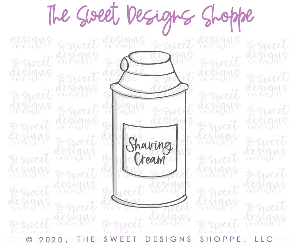 Cookie Cutters - Shaving Cream - Cookie Cutter - The Sweet Designs Shoppe - TSDS - - 051520,ALL,beauty,Cookie Cutter,dad,Father,Fathers Day,foam,grandfather,Misc,Miscelaneous,Miscellaneous,Promocode,razor,shave
