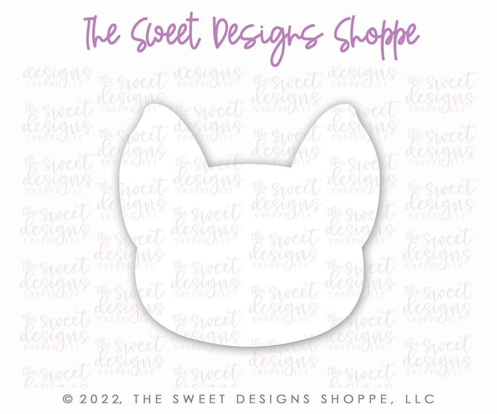 Cookie Cutters - Shopping Dog Face - Cookie Cutter - The Sweet Designs Shoppe - - ALL, Animal, Animals, Animals and Insects, Cookie Cutter, dog, dog face, dogface, Misc, Miscelaneous, Miscellaneous, Promocode, target