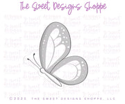 Cookie Cutters - Side Butterfly - Cookie Cutter - The Sweet Designs Shoppe - TSDS - - ALL,Animal,Animals,Animals and Insects,Brittany Geil,butterfly easter,Cookie Cutter,Easter,Easter / Spring,geil,insect,Insects,Promocode,Spring,STL,Summer,Valentines 2026