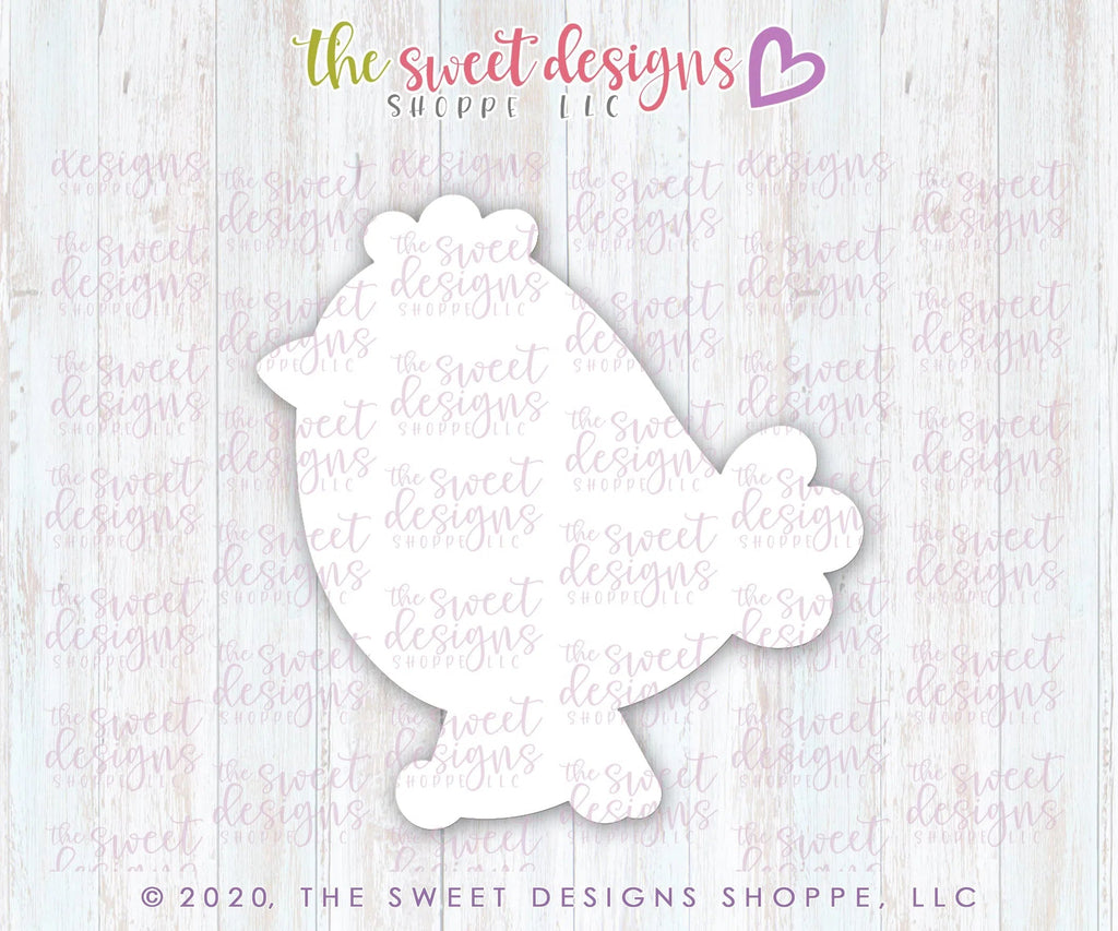 Cookie Cutters - Side Kid Chick - Cookie Cutter - Sweet Designs Shoppe - - 041120, ALL, Animal, Animals, Animals and Insects, Chick, chicken, Cookie Cutter, Easter, Easter / Spring, Egg, Girly, mother, Mothers Day, Promocode