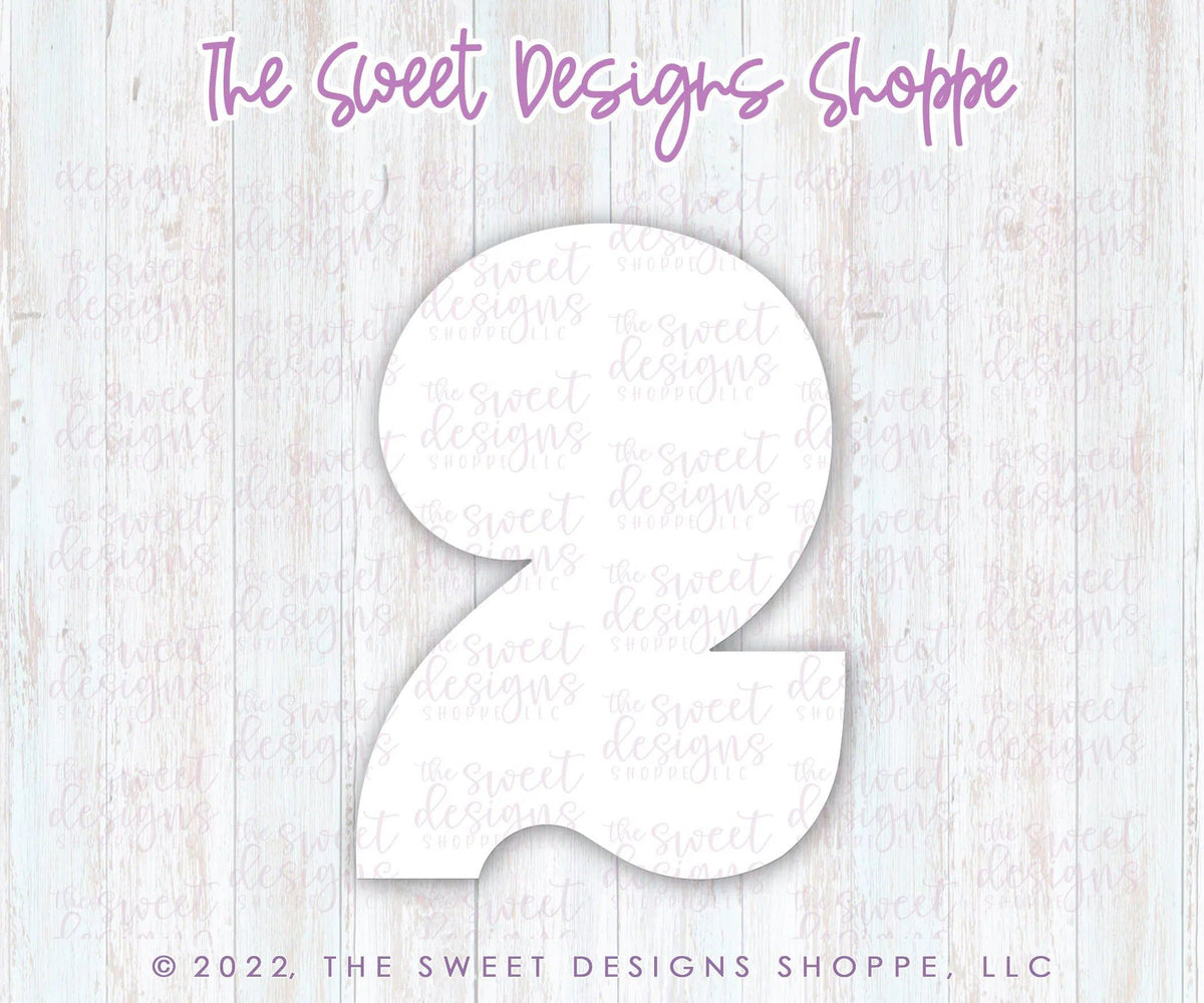 Cookie Cutters - Simple 2 - Cookie Cutter - The Sweet Designs Shoppe - TSDS - - ALL,Birthday,Cookie Cutter,Font,Fonts,kid,kids,Lettering,letters and numbers,number,numbers,NumberSet,Promocode,series015,STL,text