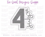 Cookie Cutters - Simple 4th of July Plaque - Cookie Cutter - The Sweet Designs Shoppe - TSDS - - 4th,4th July,4th of July,ALL,Cookie Cutter,handlettering,Patriotic,Patriotric,Plaque,Plaques,PLAQUES HANDLETTERING,Promocode,STL,USA