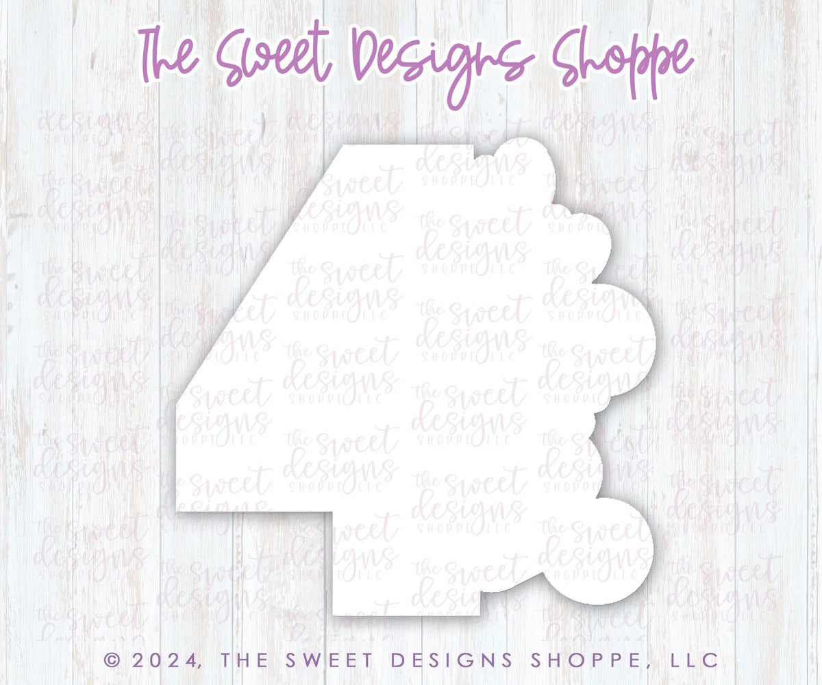 Cookie Cutters - Simple 4th of July Plaque - Cookie Cutter - The Sweet Designs Shoppe - TSDS - - 4th,4th July,4th of July,ALL,Cookie Cutter,handlettering,Patriotic,Patriotric,Plaque,Plaques,PLAQUES HANDLETTERING,Promocode,STL,USA