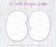 Cookie Cutters - Simple 6 and/or 9 - Single Cookie Cutter - The Sweet Designs Shoppe - TSDS - - ALL,Birthday,Cookie Cutter,Font,Fonts,kid,kids,Lettering,letters and numbers,number,numbers,NumberSet,Promocode,series015,STL,text