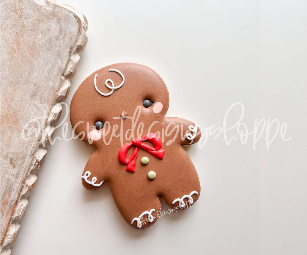 Cookie Cutters - Simple Advent Gingerboy - Cookie Cutter - The Sweet Designs Shoppe - TSDS - - advent,Advent Calendar,ALL,Christmas,Christmas / Winter,Christmas Cookies,Cookie Cutter,Ginger bread,Gingerboy,gingerbread,modern,Promocode,STL
